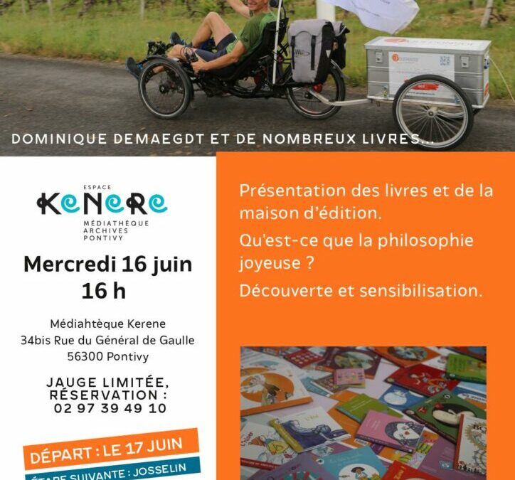 #leprojetfou à la médiathèque de l’espace Kenere de Pontivy